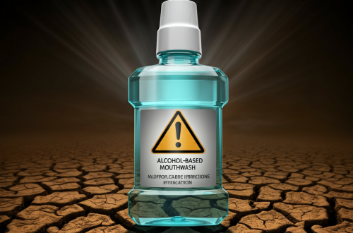 Warning about alcohol-based mouthwash