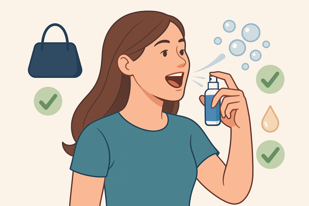 Benefits of using instant mouth fresheners for quick and portable freshness.