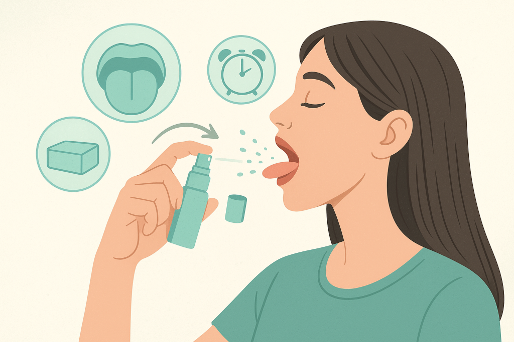 How to use instant mouth fresheners correctly for best results.