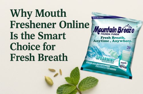 Mouth freshener online with mint, fennel, and cardamom
