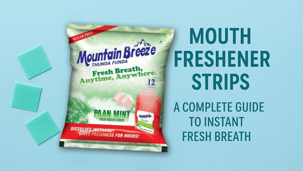 mouth freshener strips