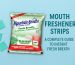 mouth freshener strips