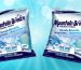 Mountain Breeze Cool Mint breath strips packaging on blue background