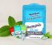 Mountain Breeze mint strips pocket packs with mint leaves and ice cubes