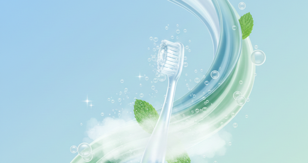 oral hygiene and fresh breath concept
