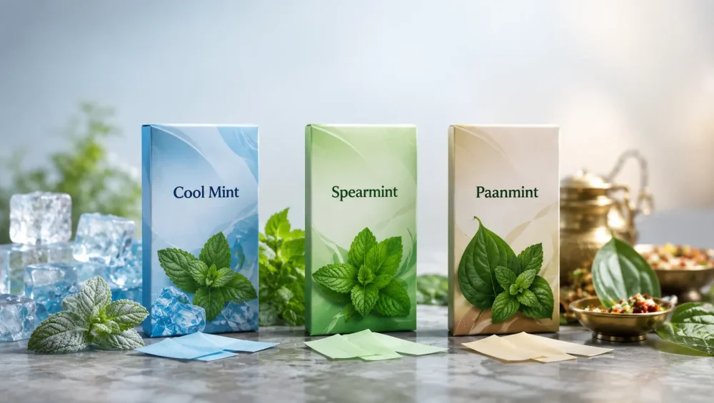 Cool Mint vs Spearmint vs Paanmint